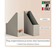 Segregatorius Leitz Puro žurnalų segtuvams, 2 vnt. pakuotėje, rusvai gelsvas, 100 mm, 260 mm, 310 mm, 310 g, Italija