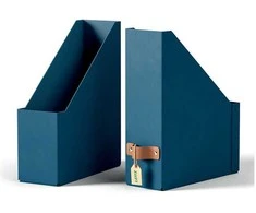 Segregator Leitz Leitz Puro Magazine File, 100% recycled card, pack of 2, Mėlyna, 100 mm, 260 mm, 310 mm, 310 g, Italy