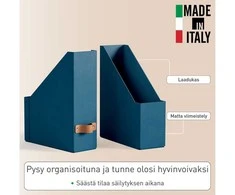 Segregatorius Leitz Puro žurnalų segtuvams, 2 vnt. pakuotėje. Mėlyna 100 mm 260 mm 310 mm 310 g Włochy