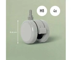 Leitz Leitz wheels for Leitz Ergo electric desk