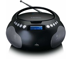 Lenco SCD-33 Boombox CD/BT/Radijas juodas