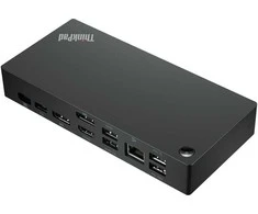 Lenovo | ThinkPad Universal USB-C Dock - EU | Docking station | Ethernet LAN (RJ-45) jungtys 1 | VGA (D-Sub) jungtys quantity 1 | DisplayPorts quantity 2 | USB 3.0 (3.1 Gen 1) Type-C jungtys quantity 1 | USB 3.0 (3.1 Gen 1) jungtys quantity 3 | USB 2.0 jungtys quantity 2 | HDMI jungtys quantity 1 | 65 W | Garantija 36 mėn.