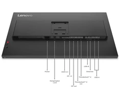 Monitorius LENOVO 31.5" P32UD-40 UHD IPS 16:9 HDMI/DP/TB4(140W)/RJ45