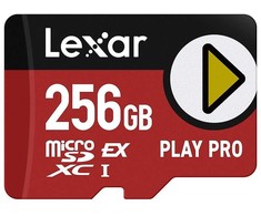 Atminties kortelė Lexar 256GB Micro SDXC Express PLAY Pro Express 7.1 UHS-I C10 U3 V30 kortelė