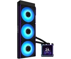 Lian Li HydroShift II LCD-S 360CL AiO Vanduo Cooling, RGB, LCD Ekranas – 360mm, Juodas