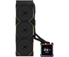 Lian Li HydroShift II LCD-S 360TL AiO Vanduo Cooling, RGB, LCD Ekranas – 360mm, juodas