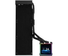 Lian Li HydroShift II LCD-S 360N AiO Vanduo Cooling, RGB, LCD Ekranas - without fans, 360mm, juodas