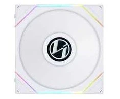 Lian Li UNI FAN TL LCD Wireless korpuso ventiliatorius, ARGB, PWM – Reverse Blade, 140 mm, baltos spalvos