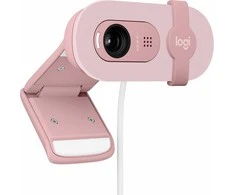 Internetinė kamera Logitech BRIO 100, rožinės spalvos