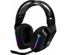 Belaidės ausinės Logitech G733 Lightspeed, Juodos spalvos