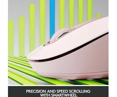 „Logitech Signature M650 L“ belaidė pelė, rožinė