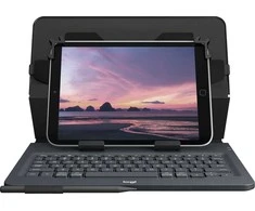 Logitech - 10'' Universal Folio w/Keyboard, Juodas (Nordic)