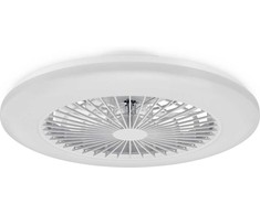 Lubinis šviestuvas Philips Amigo Flat Fan Ceiling IR RD 20W+42W -tuuletinvalaisin, valkoinen