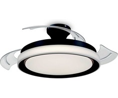 Lubinis šviestuvas Philips Lubinis ventiliatorius su lempa Bliss 929004081701, 35 W