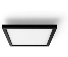 Lubinis šviestuvas Signify Philips Hue Baltas Amb. Aurelle Panelleuchte 30x30 Schw inkl DS