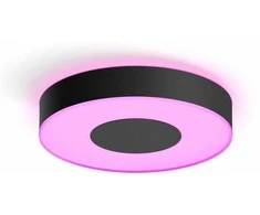 Philips Hue Baltas &amp; Color Ambiance Xamento lubinis šviestuvas apvalus juodas • M