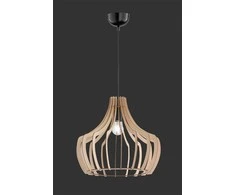 Lubinis šviestuvas Trio Wood -riippuvalaisin, E27, 44 cm, ruskea