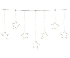 Lumineo Micro LED star twinkle koristevalosarja ulkokäyttöön, 120 x 60 cm