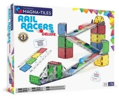 MAGNA-TILES - Rail Racers Deluxe™ 90 Piece Set (90361)