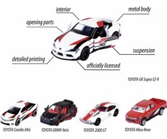„Majorette“ – „Toyota Racing“ dovanų rinkinys (5 vnt.) (212053189)