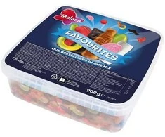 Malaco Favourites makeisrasia, 900 g