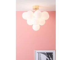Lubinis šviestuvas Lampa wisząca Markslojd Lampa wisząca balta do jadalni Markslojd MERLOT 107912