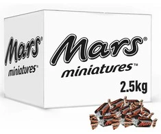 Mars Miniatures -suklaakonvehdit, 2,5kg