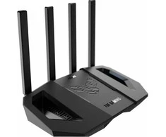 Asus | Dual-band Gaming Maršrutizatorius | TUF-BE3600 | 802.11ax | 10/100/1000 Mbit/s | Ethernet LAN (RJ-45) jungtys 5 | Mesh Support Yes | MU-MiMO No | No mobile broadband | Antenna type External | 1x USB 3.2 Gen 1
