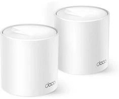 Maršrutizatorius TP-Link AX1500 viso namo tinklelio „Wi-Fi 6“ sistema | „Deco X10“ (2 vnt. pakuotė) | 802.11ax | 10/100/1000 Mbit/s | Ethernet LAN (RJ-45) jungtys: 1 | Tinklo palaikymas: Taip | MU-MiMO: Taip | Ne, mobilusis plačiajuostis ryšys: | Antenos tipas: Vidinė