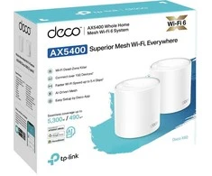Maršrutizatorius TP-LINK Deco X60 AX5400 WiFi 6 -Mesh-järjestelmä, 2-pack