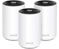 Maršrutizatorius TP-LINK Deco XE75 Pro Tri-Band WiFi 6E tinklelio sistema, 3 pakuotės