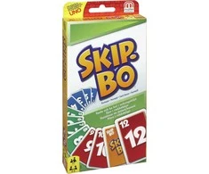 Dėklas Mattel „Skip-Bo“ kortų žaidimas