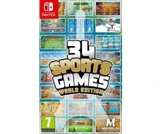 Maximum Games 34 sporto žaidimai – pasaulinis leidimas – „Nintendo Switch“