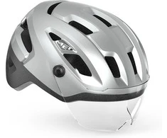 MET Intercity MIPS -pyöräilykypärä, 56-58 cm, heijastava