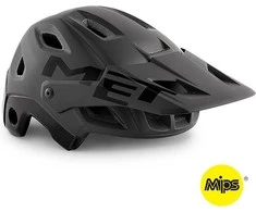 MET Parachute MCR MIPS -pyöräilykypärä, 56-58 cm, musta