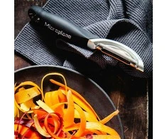 Microplane Specialty vegetable peeler, juodas