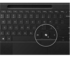 „Microsoft Surface Pro Flex“ klaviatūra + rašiklis (komercinė)
