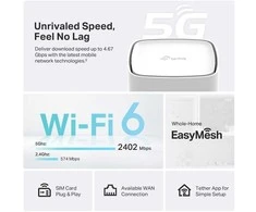 TP-Link Archer 5G AX3000 Wireless Dual-Band Gigabit Maršrutizatorius