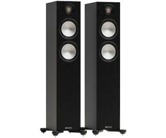 Monitor Audio Monitorius Audio Bronze 7G 300 lattiakaiutinpari, musta