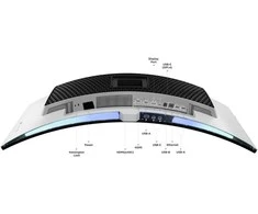 Monitorius LENOVO LEGION PRO 34WD-10 34" WQHD OLED (3440X1440) 1300NITS/240HZ/800R/DISPLAYHDR? TB400/HDMI 2.1/HDMI 2.1 EARC/DP 1.4/USB-C/RJ45 (3YEAR WARRANTY)