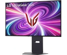 Žaidimų monitorius LG UltraGear 32" Dual-Mode OLED 4K, su garsiakalbiais