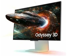 Samsung Odyssey 3D G90XF, 27-inch 4K Gaming Monitorius, 165Hz, IPS, 3D, G-SYNC Compatible