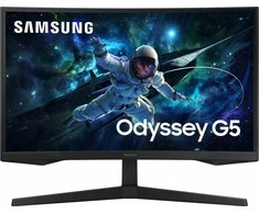 Samsung G55C kompiuterio monitorius 68,6 cm (27″) 2560 x 1440 pikseliai Wide Quad HD LED Juoda