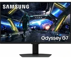 Monitorius Samsung Odyssey Gaming G7 LS32DG702EUXEN/ 32" (81 cm)/UHD (3840x2160)/16:9/144 Hz/1 ms/350 cd/m²