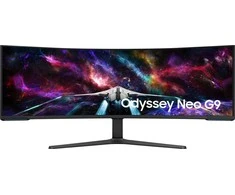 Monitorius Samsung | Odyssey Neo G9 G95NC curved screen | LS57CG952NUXEN | 57 " | VA | Double UHD | 32:9 | 240 Hz | 1 ms | 2160 pikselių | 350 cd/m² | HDMI jungtys quantity 3 | Baltas | Garantija 36 mėn.