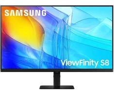 Monitorius SAMSUNG S32D800E 32" 16:9 3840X2160 VA, 5MS, 350NITS, 60HZ, HDR10, SRGB 99%, HAS/SWIVEL/PIVOT/TILT, HDMI/DP, USB3 HUB, VESA 100, HDMI CABLE