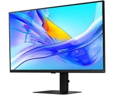 Monitorius SAMSUNG S32D800U 32" 16:9 3840X2160 VA, 5MS, 350NITS, 60HZ, HDR10, SRGB 99%, HAS/SWIVEL/PIVOT/TILT, HDMI/DP/USB-C (90W),LAN, USB3 HUB, KVM SWITCH, VESA 100, USB-C