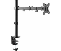 Laikiklis Mozi Basic Stand with Dual Joint -pöytäjalka yhdelle näytölle