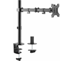 Laikiklis Mozi Basic Stand with Dual Joint -pöytäjalka yhdelle näytölle