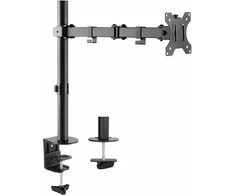 Laikiklis Mozi Basic Stand with Dual Joint -pöytäjalka yhdelle näytölle